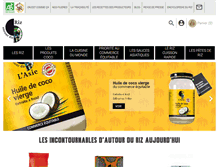 Tablet Screenshot of boutique.autourduriz.com